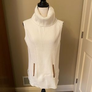 Tommy Hilfiger Sleeveless Knit Turtleneck